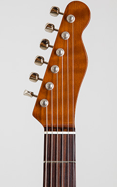 No Brand Don Grosh Retro Classic Tele Type Redwood ヘッド正面 サムネイル