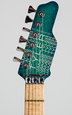 James Tyler Studio Elite HD-P Customized Caribbean Splash 2015 ヘッド正面 サムネイル