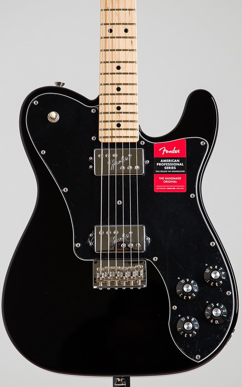 Fender USA American Professional Telecaster Deluxe ShawBucker Black 3