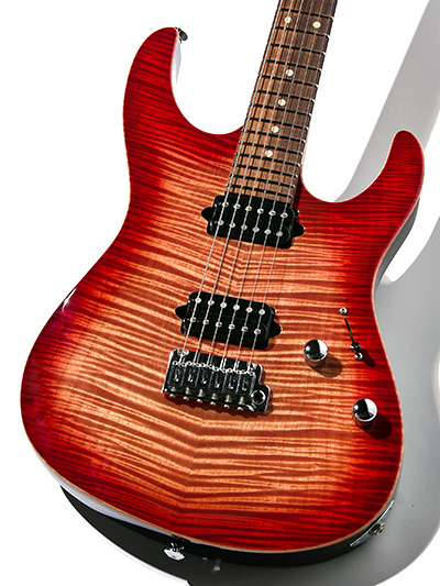 Suhr Japan Limited Modern Pro Faded Trans Wine Red Burst 2017