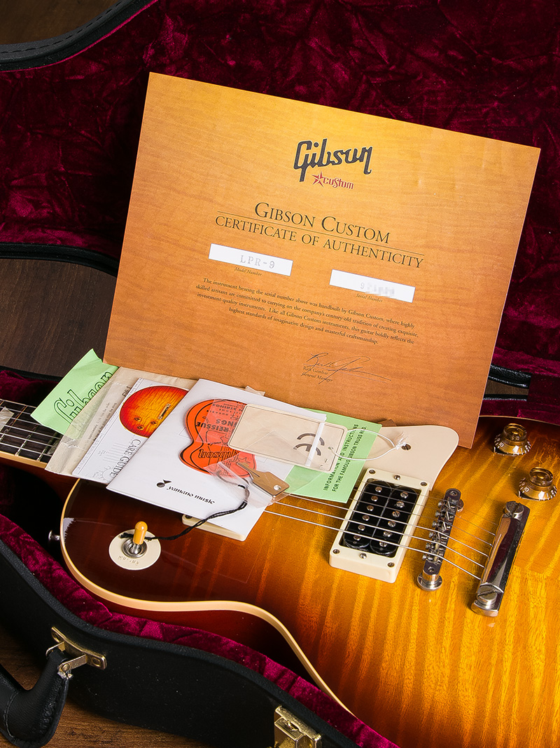 Gibson Custom Shop Historic Collection 1959 Les Paul Standard Reissue Brown Burst 2007 10