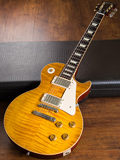 Gibson Custom Shop Historic Collection 1959 Les Paul Standard Reissue VOS Lemon Burst 2012 全体正面 サムネイル