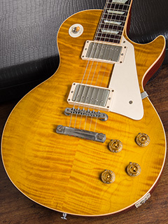 Gibson Custom Shop Historic Collection 1959 Les Paul Standard Reissue VOS Lemon Burst 2012 ボディー正面 サムネイル