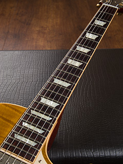 Gibson Custom Shop Historic Collection 1959 Les Paul Standard Reissue VOS Lemon Burst 2012 指板 サムネイル
