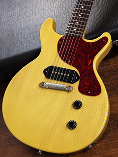 Gibson Custom Shop Historic Collection 1958 Les Paul Junior Double Cut VOS TV Yellow 2009 ボディー正面 サムネイル