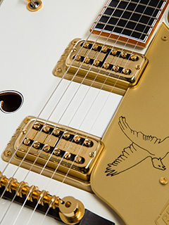 Gretsch White Falcon G6136T-FSR JR with Burgundy Hardcase 2013 写真12 サムネイル