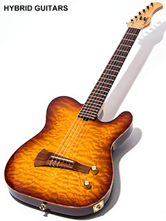 Sadowsky NYC Electric Nylon Cherry Burst 全体正面 サムネイル