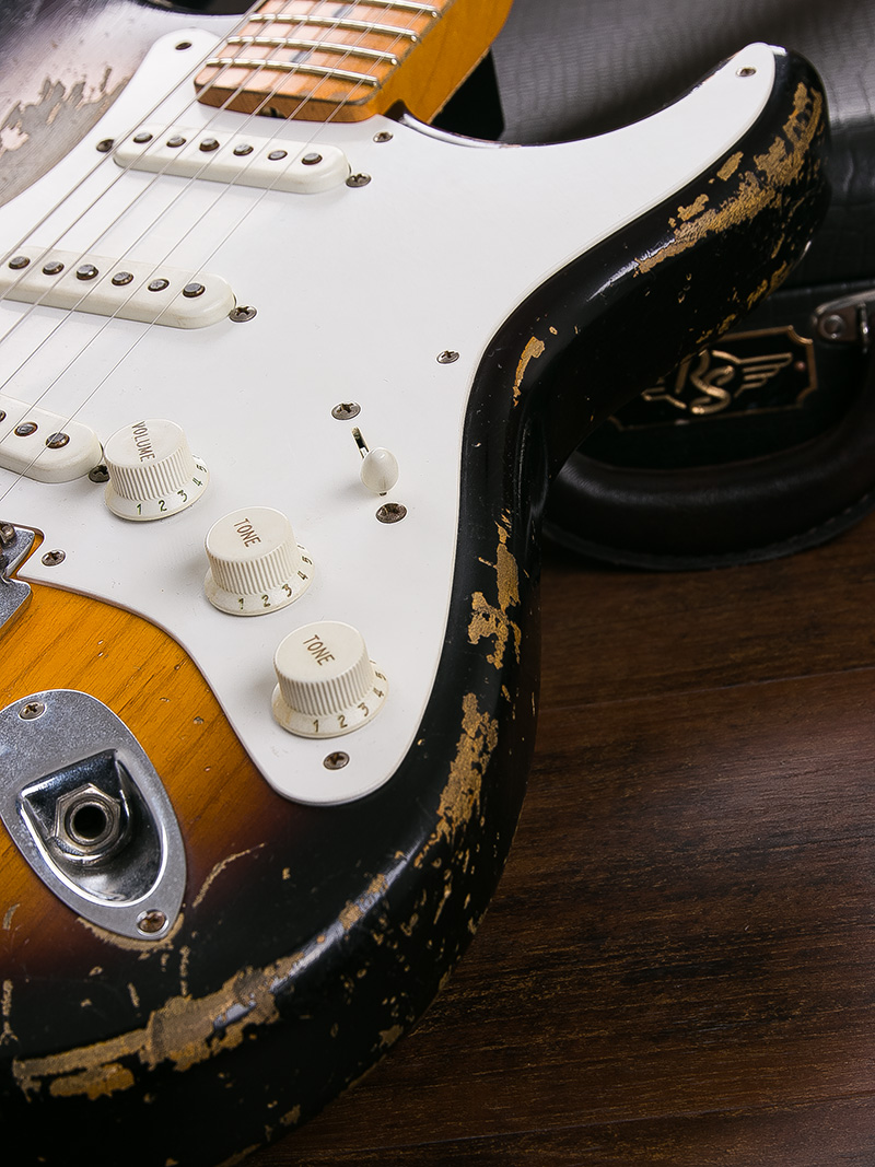 Fender Custom Shop MBS 60th Anniversary 1954 Stratocaster Heavy Relic Master Built by Dale Wilson 2015 10