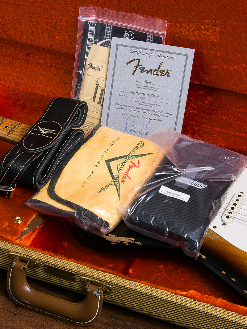 Fender Custom Shop MBS 60th Anniversary 1954 Stratocaster Heavy Relic Master Built by Dale Wilson 2015 23
