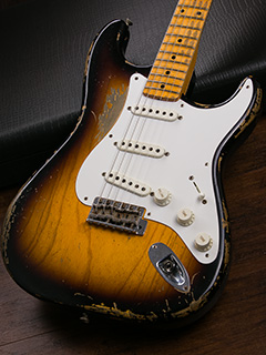 Fender Custom Shop MBS 60th Anniversary 1954 Stratocaster Heavy Relic Master Built by Dale Wilson 2015 ボディー正面 サムネイル