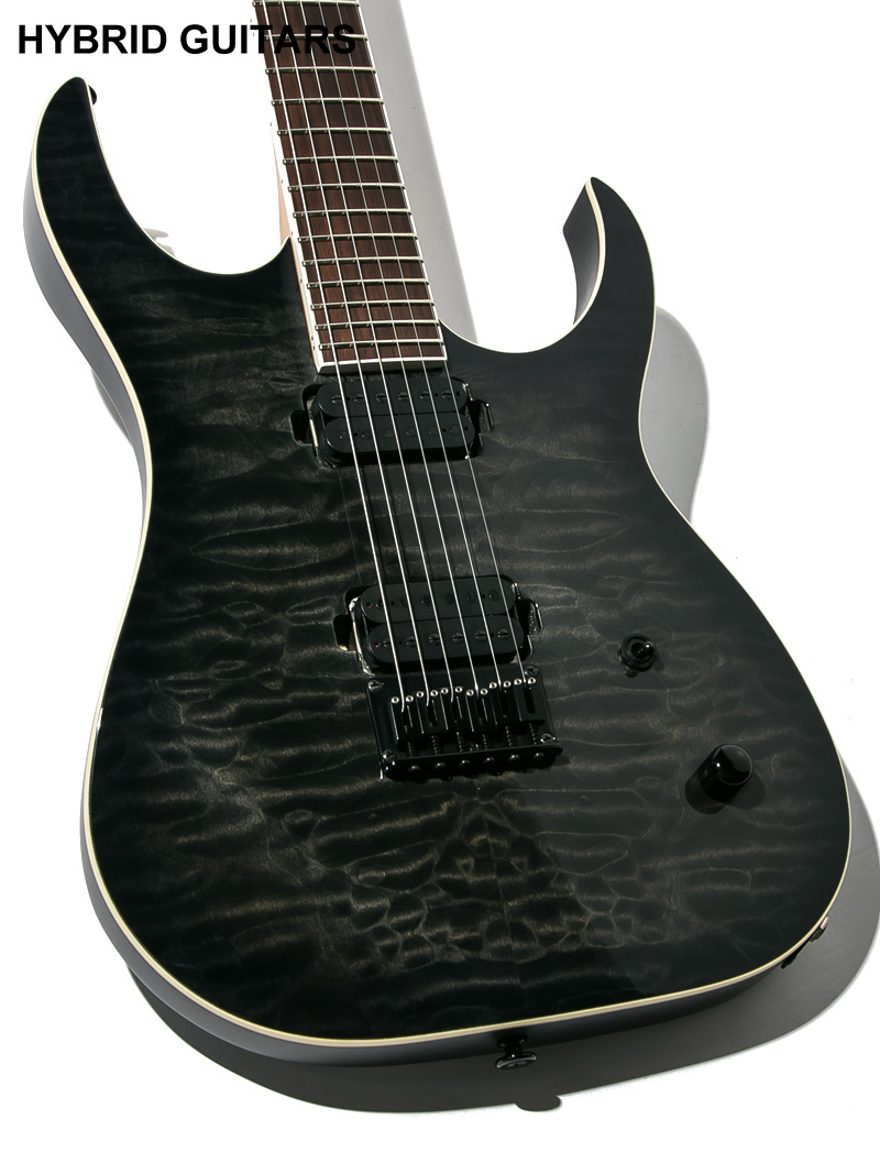 Strictly 7 Guitars Cobra JS6 QM Black 2018 10