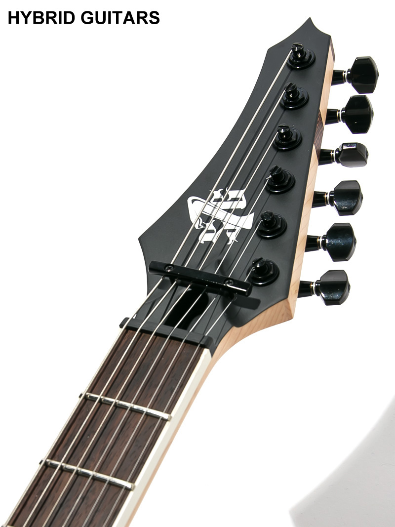 Strictly 7 Guitars Cobra JS6 QM Black 2018 5