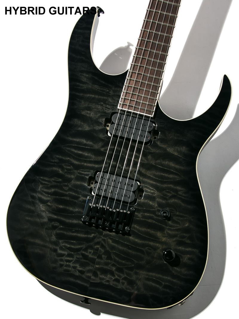 Strictly 7 Guitars Cobra JS6 QM Black 2018 9