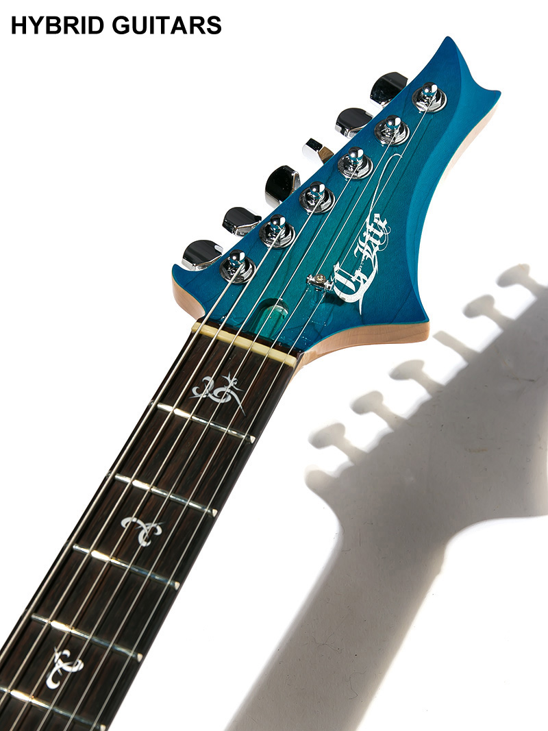 G-Life Guitars DSG Classic Royal Blue Turquoise 5