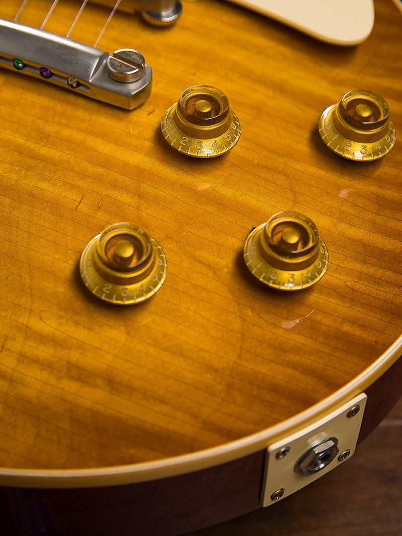 Gibson Custom Shop Historic Collection 1959 Les Paul Standard Reissue Lightly Aged Golden Poppy Burst 2018 10