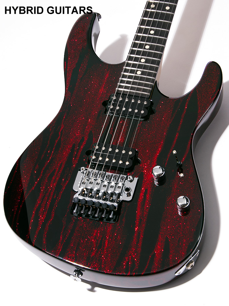 Suhr 2017 Limited Modern Red Sparkle Drip 3