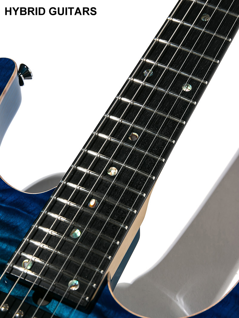T's Guitars DST-Pro 24 Trans Blue Burst 10