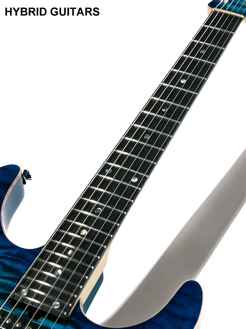 T's Guitars DST-Pro 24 Trans Blue Burst 7