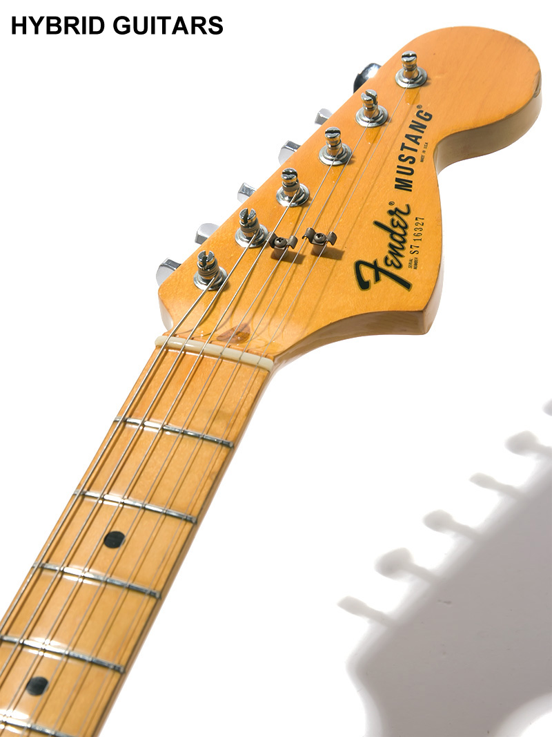 Fender USA Mustang Blonde 1978 5