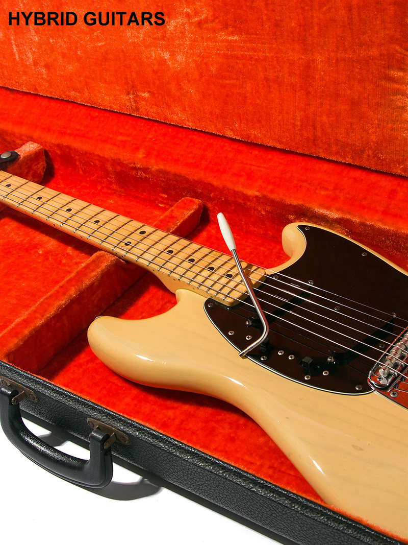 Fender USA Mustang Blonde 1978 9