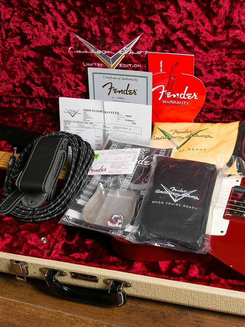 Fender Custom Shop Limited Edition 1955 Telecaster Journeyman Relic Cimarron Red 2015 19