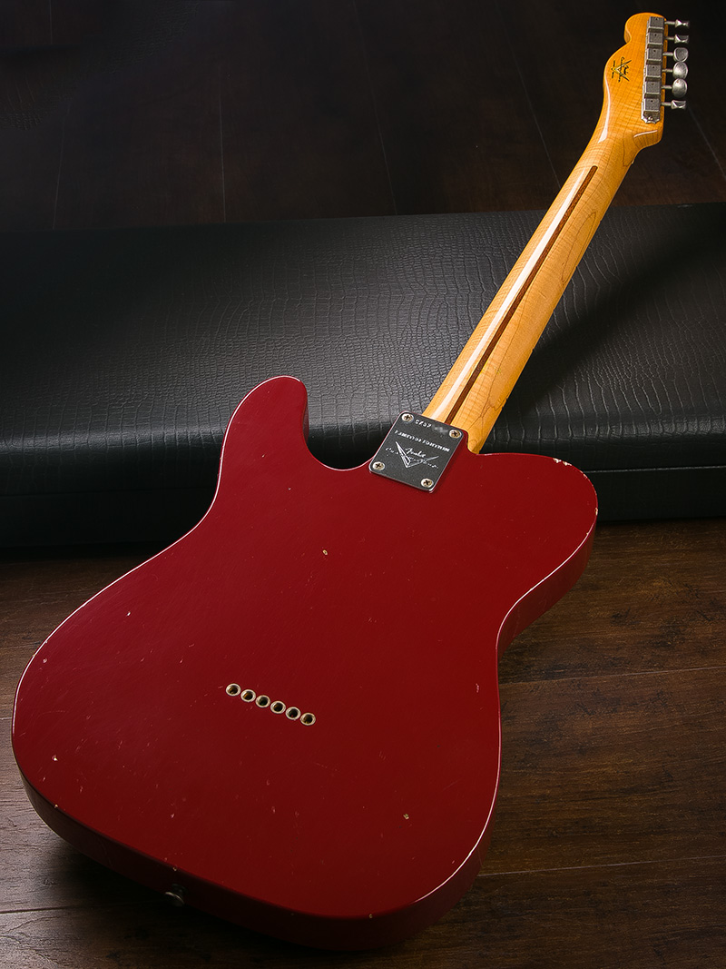 Fender Custom Shop Limited Edition 1955 Telecaster Journeyman Relic Cimarron Red 2015 2
