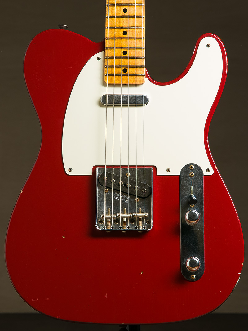 Fender Custom Shop Limited Edition 1955 Telecaster Journeyman Relic Cimarron Red 2015 9