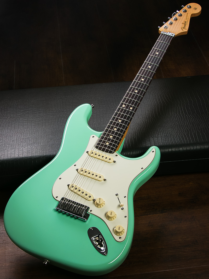 Fender Custom Shop Jeff Beck Stratocaster with Wilkinson Roller Nut Surf Green 2012 1