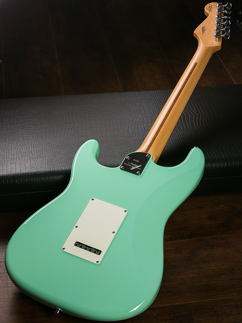 Fender Custom Shop Jeff Beck Stratocaster with Wilkinson Roller Nut Surf Green 2012 2