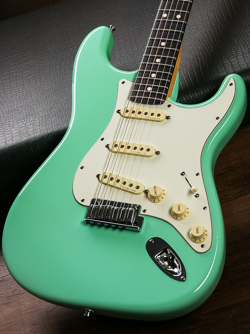 Fender Custom Shop Jeff Beck Stratocaster with Wilkinson Roller Nut Surf Green 2012 3