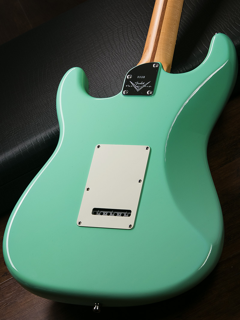 Fender Custom Shop Jeff Beck Stratocaster with Wilkinson Roller Nut Surf Green 2012 4