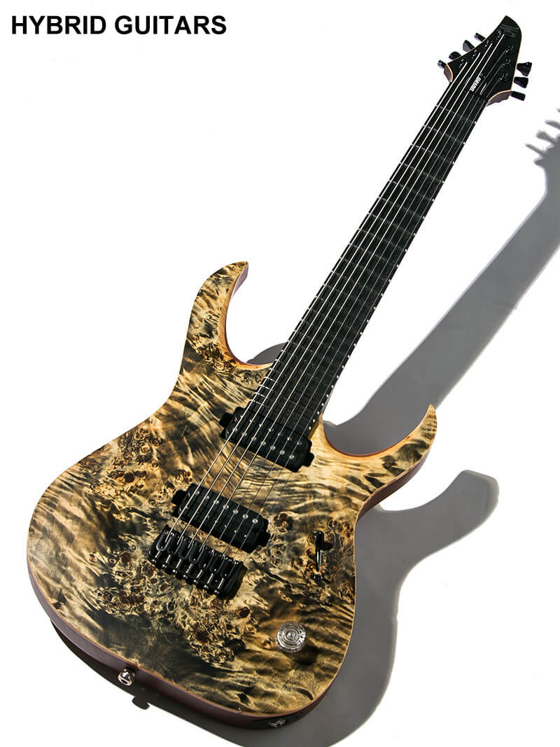 Mayones Duvell 7 Figured Burl 2015 1