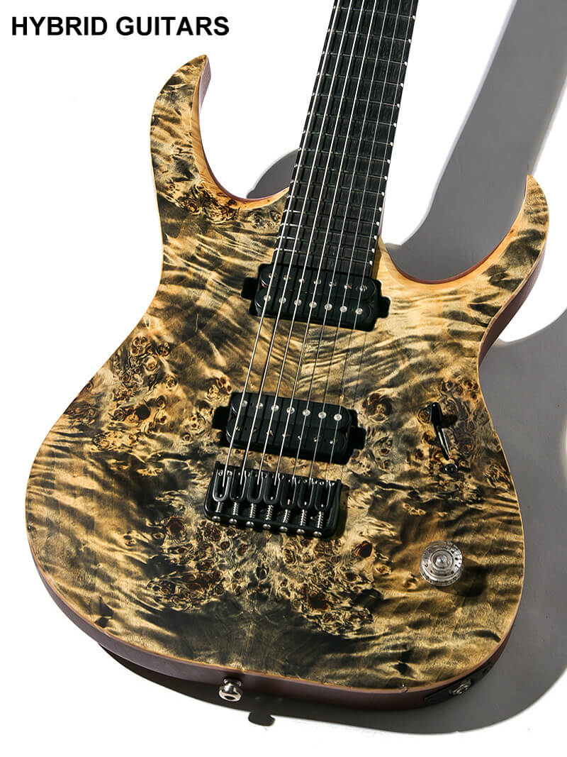 Mayones Duvell 7 Figured Burl 2015 3