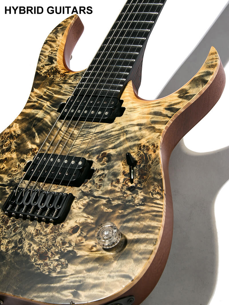 Mayones Duvell 7 Figured Burl 2015 9