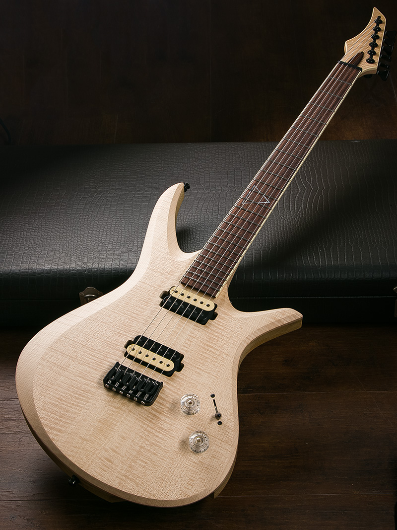 Aviator Custom Guitars Blackbird 6 Natural 2017 1