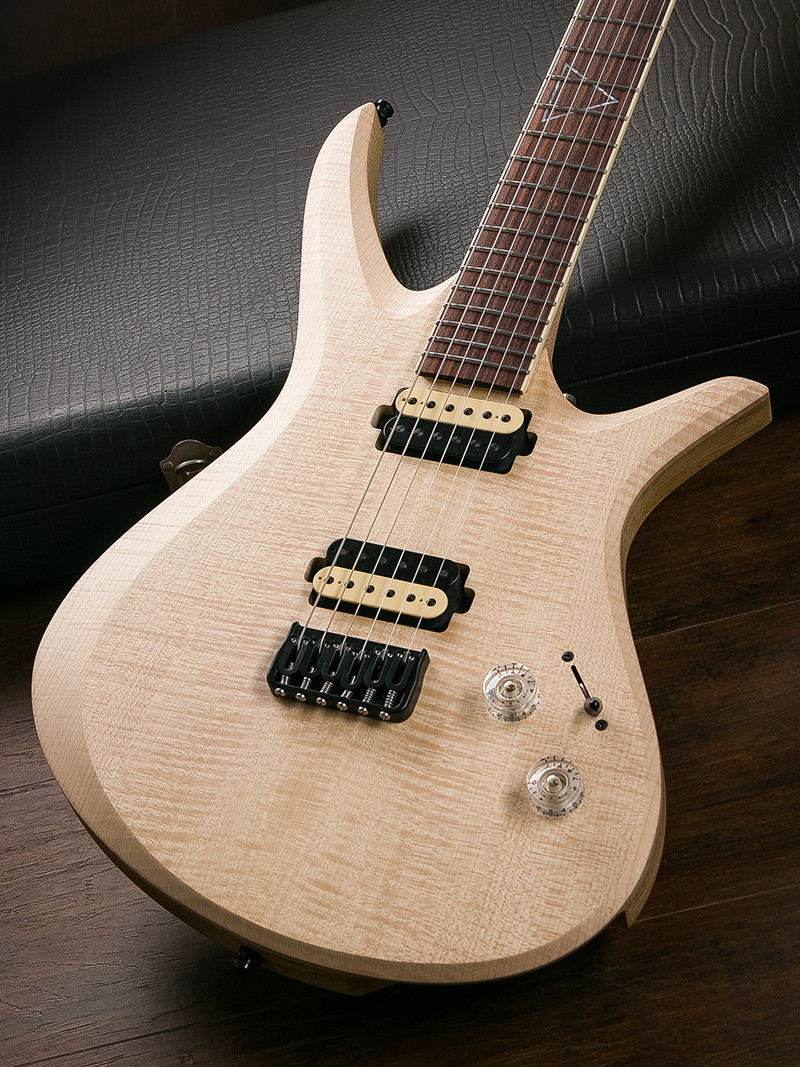 Aviator Custom Guitars Blackbird 6 Natural 2017 3