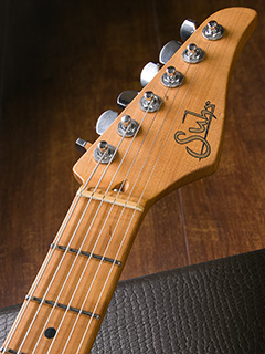 Suhr J-Select Modern Antique like Guthrie Govan 2015 ヘッド正面 サムネイル