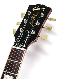 Gibson Custom Shop Mark Knopfler 1958 Les Paul Standard Signed & Aged ヘッド正面 サムネイル