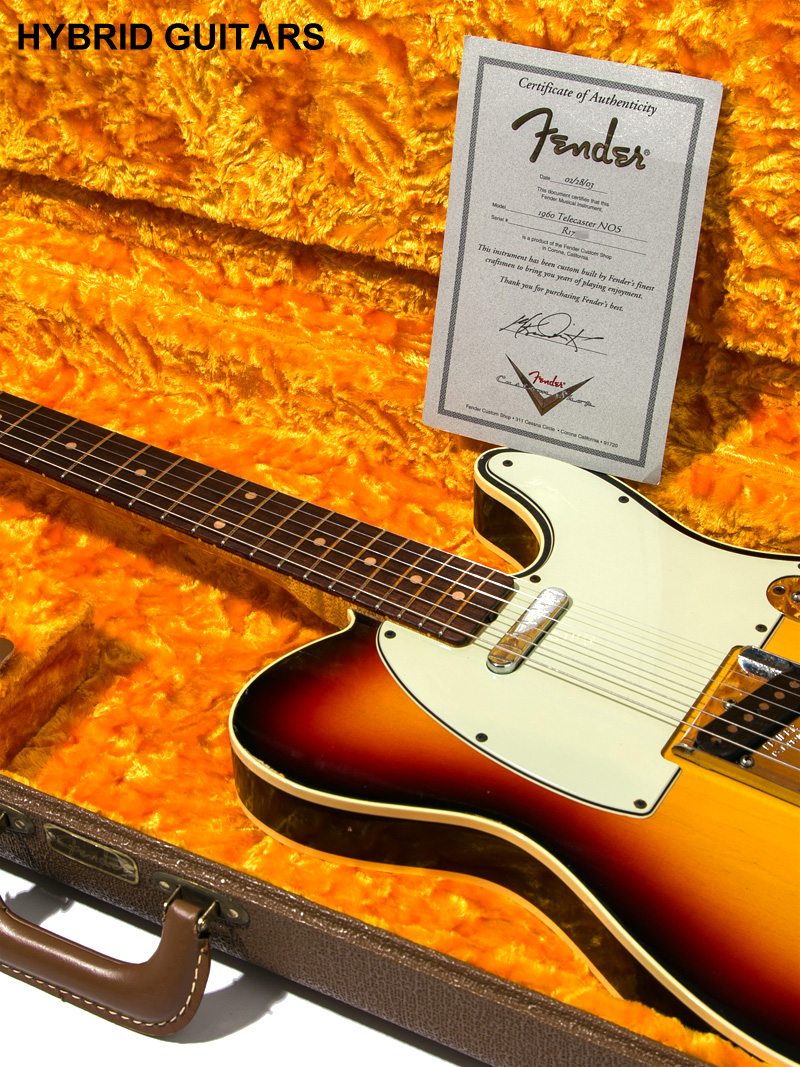 Fender Custom Shop MBS 1960 Custom Telecaster NOS 3TS Master Built by Mark Kendrick 15