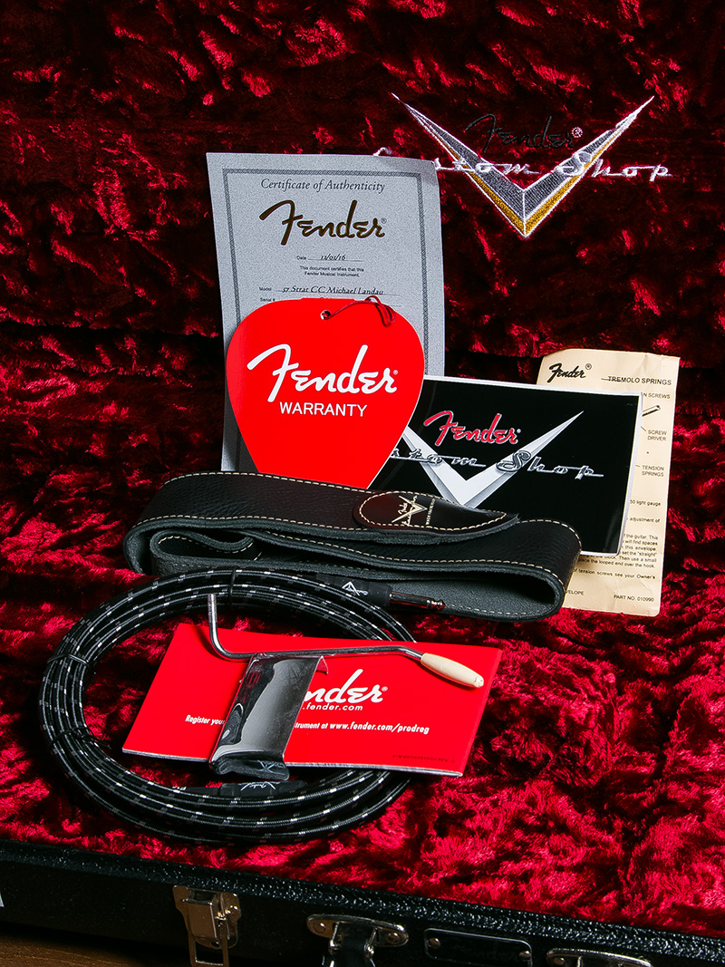 Fender Custom Shop MBS Michael Landau 1957 Stratocaster Closet Classic Vintage Blonde by Jason Smith 2016 9