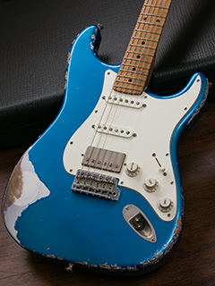 Xotic California Classic XSC-2 Heavy Aged Lake Placid Blue 2018 ボディー正面 サムネイル