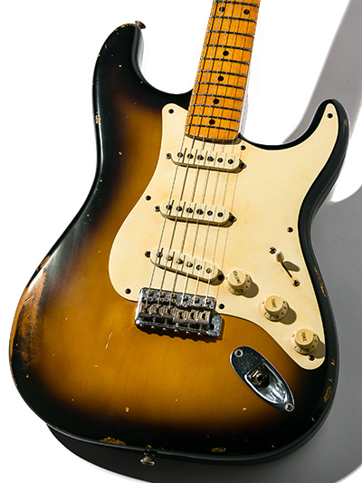 Fender Custom Shop 1956 Stratocaster Relic 2TS Heavy Relic Conversion 2005