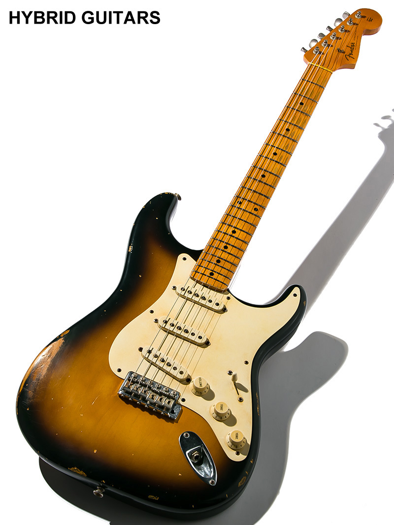 Fender Custom Shop 1956 Stratocaster Relic 2TS Heavy Relic Conversion 2005 1