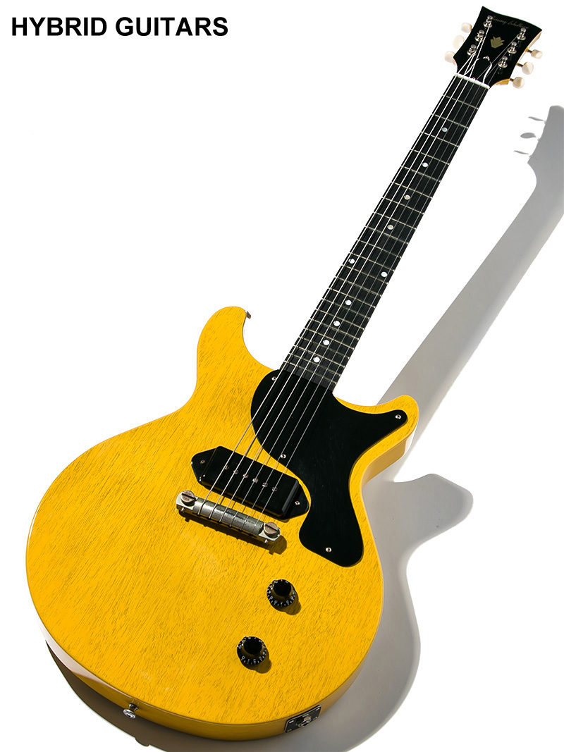 Jimmy Wallace Les Paul Jr. Double Cut TV YELLOW 2018 1