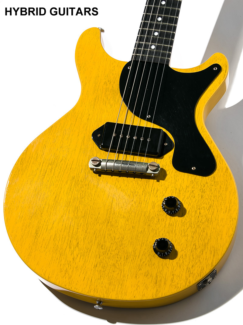 Jimmy Wallace Les Paul Jr. Double Cut TV YELLOW 2018 3