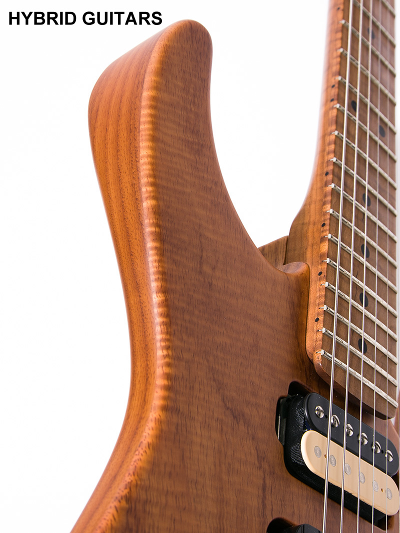 Warmoth Stratocaster Roasted Koa with Figured Maple 10