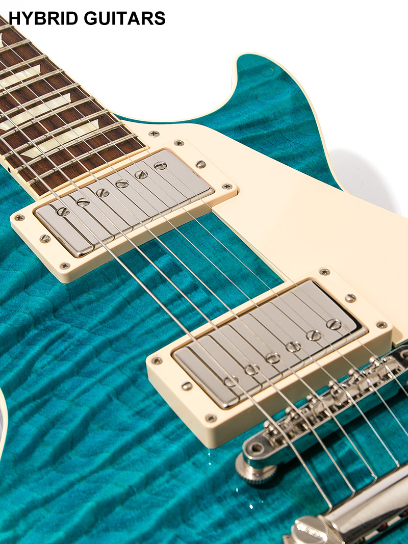 Gibson Custom Shop Historic Collection 1959 Les Paul Standard Reissue Gloss Hand Selected Aqua Blue 2013 11