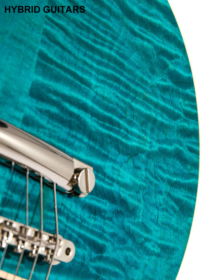 Gibson Custom Shop Historic Collection 1959 Les Paul Standard Reissue Gloss Hand Selected Aqua Blue 2013 12