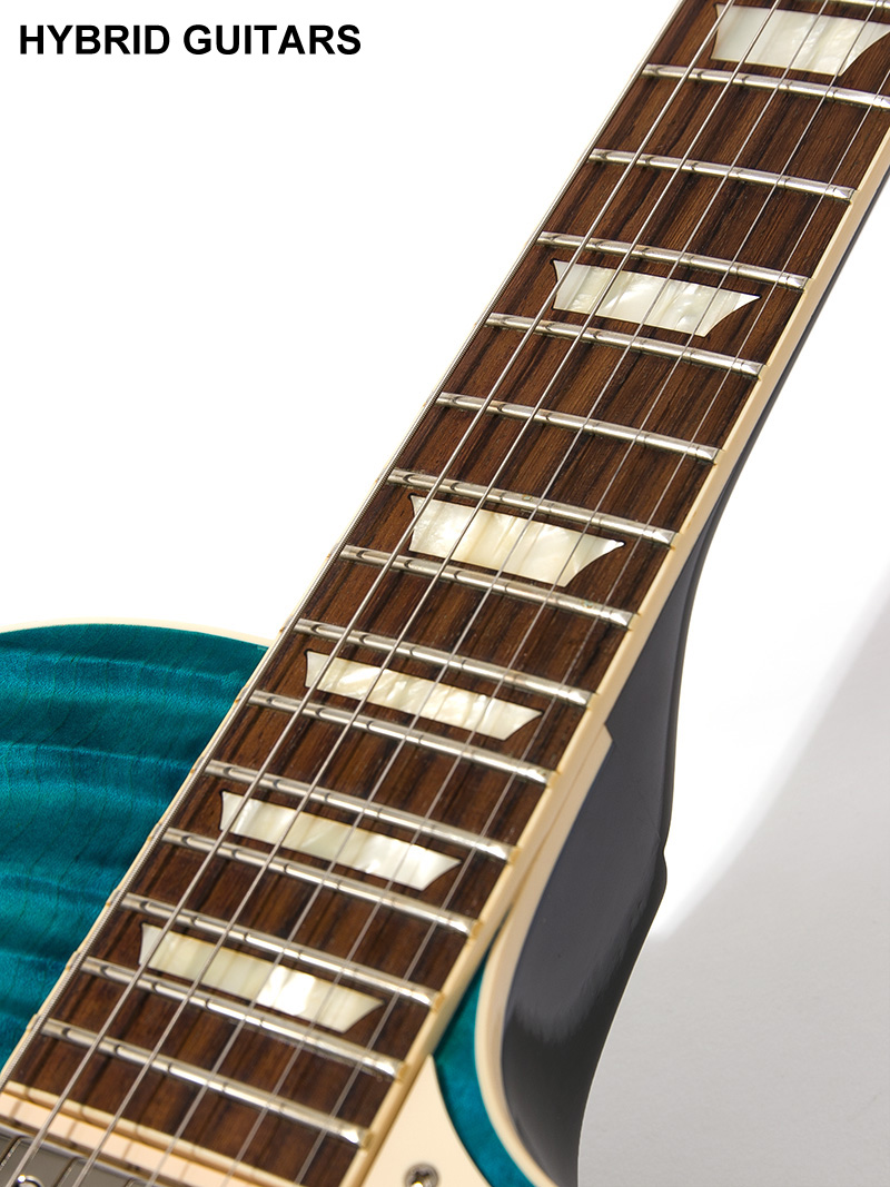 Gibson Custom Shop Historic Collection 1959 Les Paul Standard Reissue Gloss Hand Selected Aqua Blue 2013 15