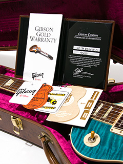 Gibson Custom Shop Historic Collection 1959 Les Paul Standard Reissue Gloss Hand Selected Aqua Blue 2013 写真16 サムネイル